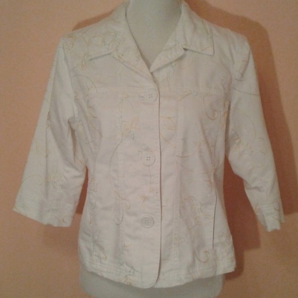 Tanjay Embroidered Vintage Sweater-Bust 48